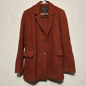 Rachel Zoe Wool Blend Single Breasted Peacoat - size XS